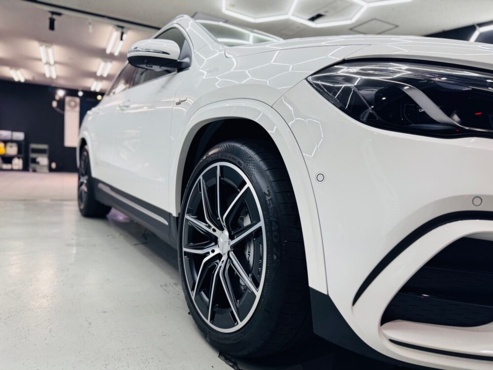 メルセデスベンツ GLA ホイールコーティング 横浜 みなとみらい ランドマークタワー 横浜中華街
