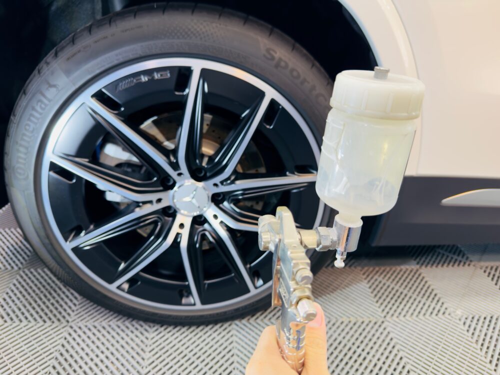 メルセデスベンツ GLA ホイールコーティング 横浜