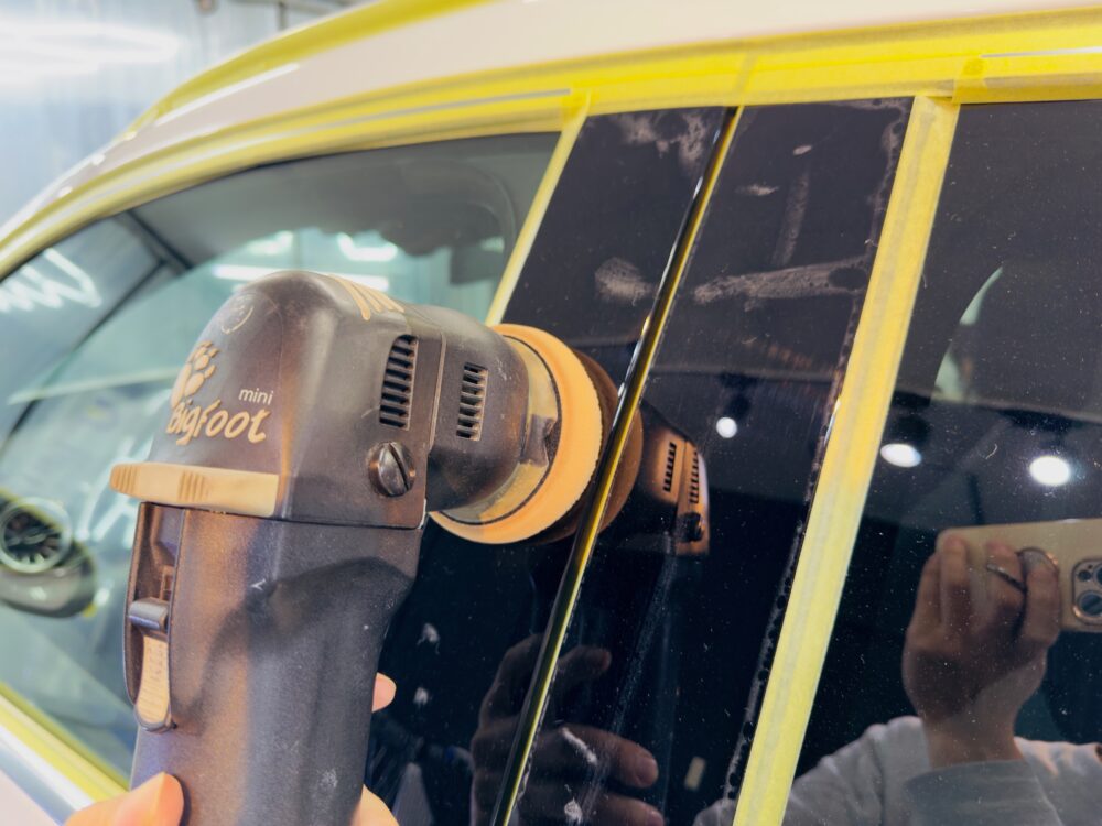 メルセデスベンツ GLA 磨き 研磨