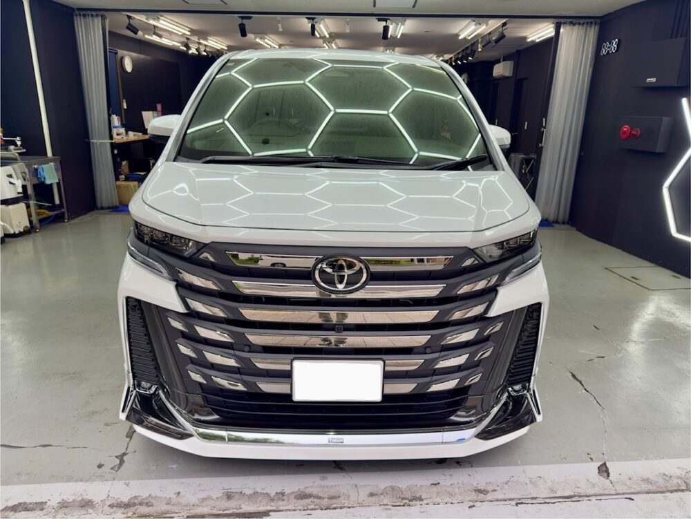 ヴェルファイア セラミックコーティング ガラスコーティング 横浜 西区 戸部町