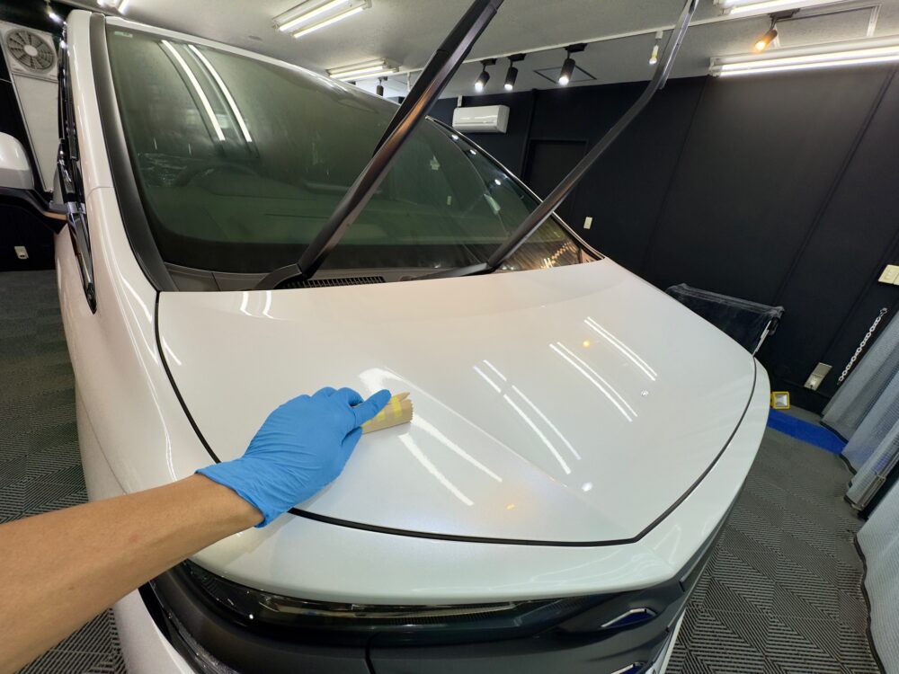 ヴェルファイア セラミックコーティング 塗布