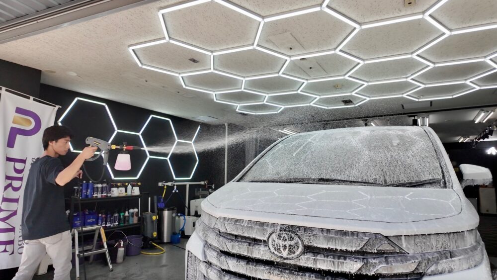 ヴェルファイア 中性シャンプー フォームガン