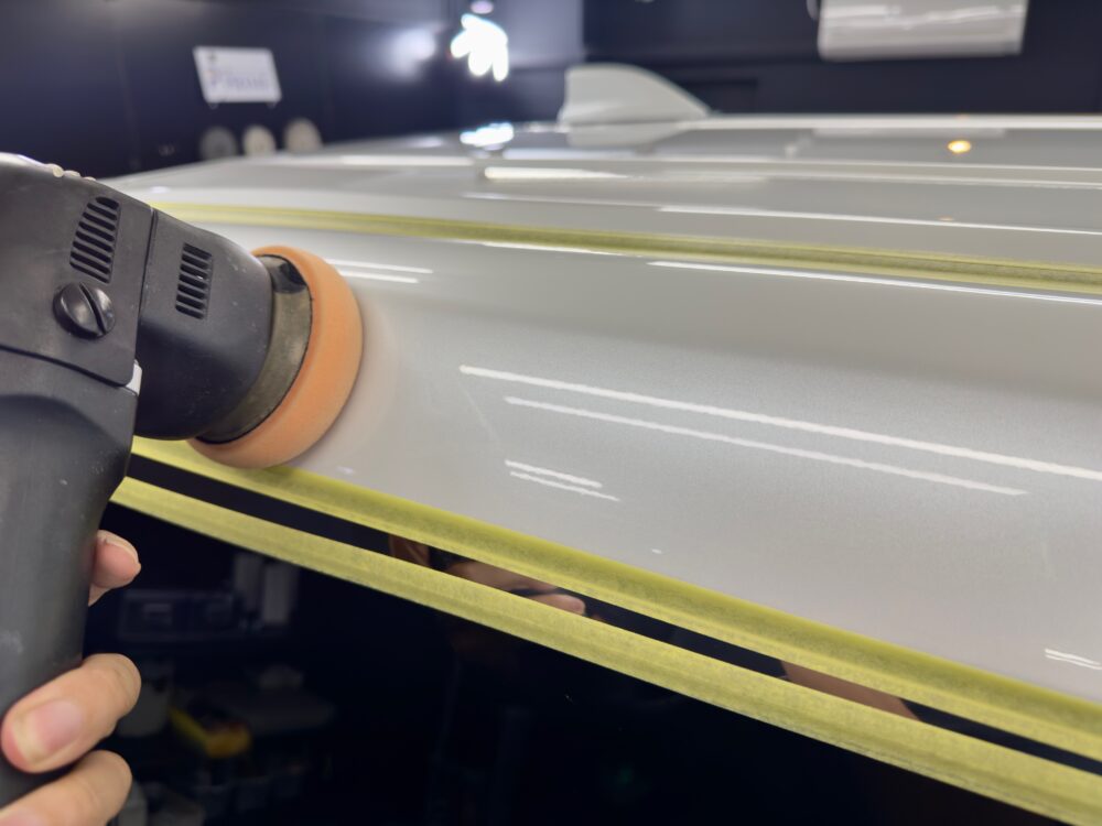 ヴェルファイア 磨き ポリッシャー バフ コンパウンド