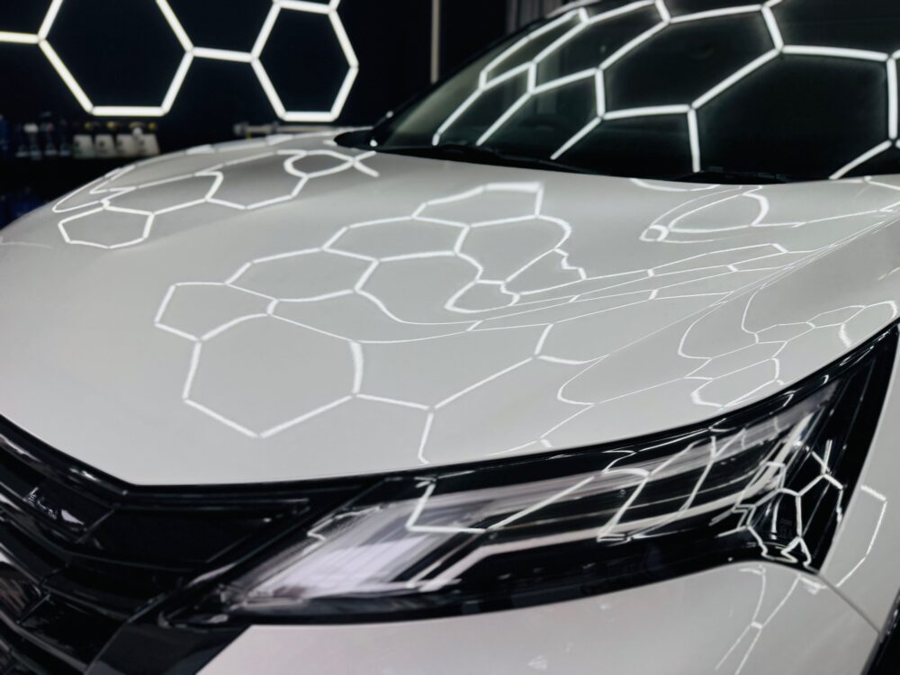 日産 エクストレイル セラミックコーティング 艶感 光沢感