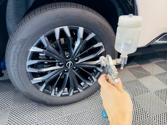 日産 エクストレイル ホイールコーティング 横浜
