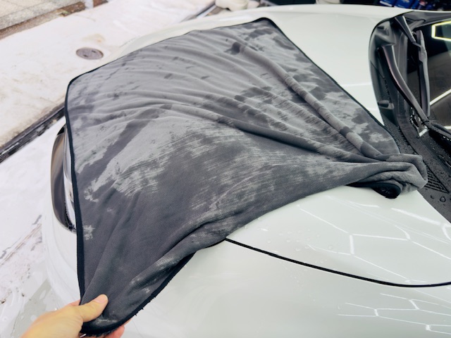 アクア 拭き取り 大判マイクロファイバータオル