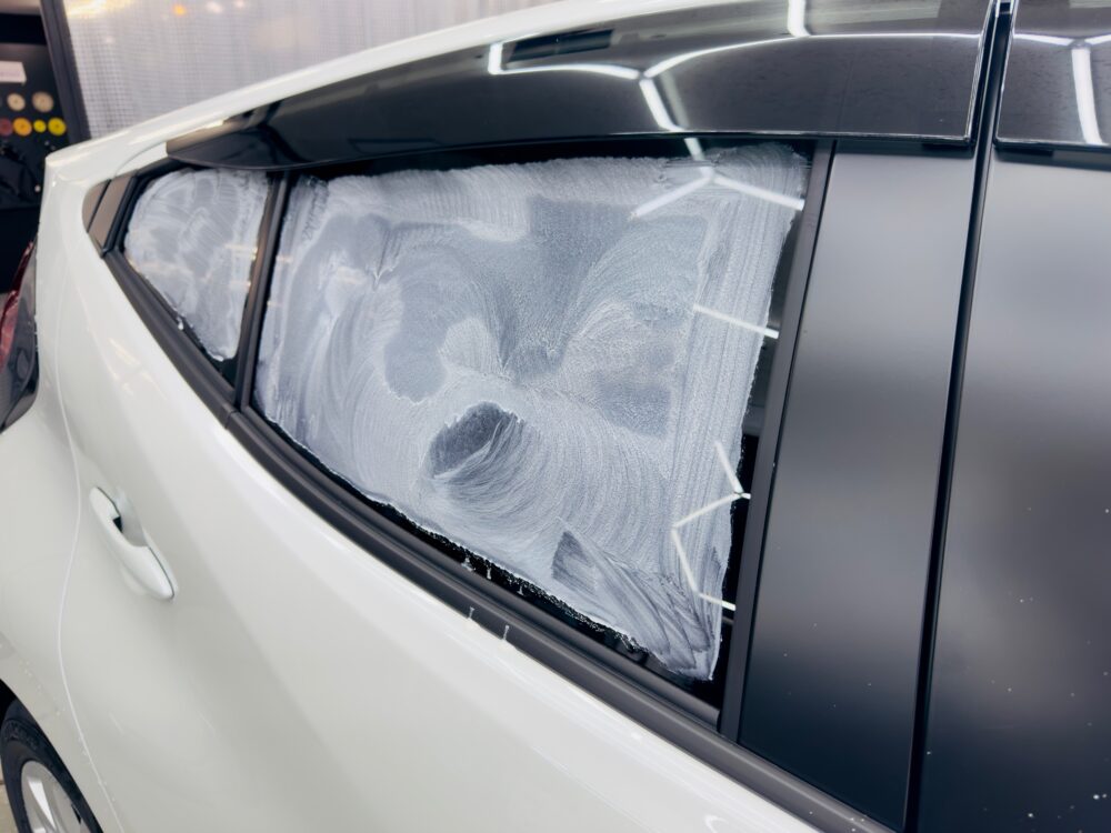 アクア　油膜取り