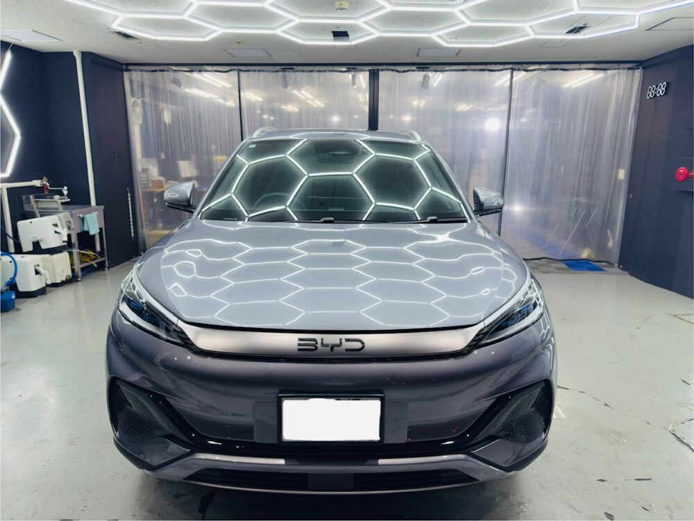 BYD アット３ 洗車 コーティング 横浜 西区 戸部町