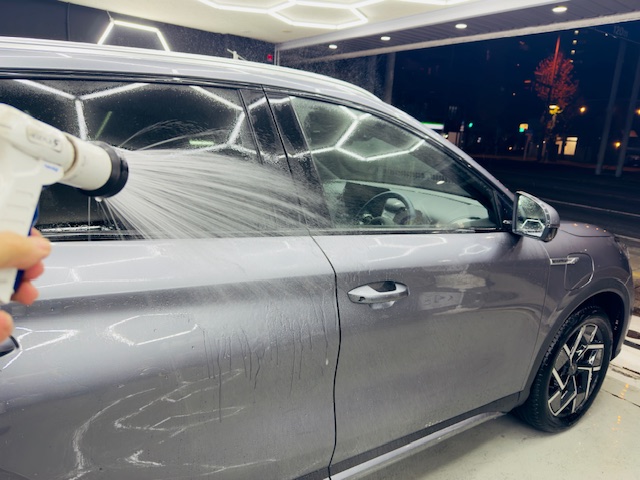 BYD アット３ 純水洗車 純水 横浜 西区 戸部町