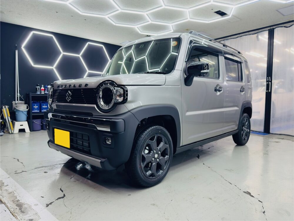 【PRIMEセラミックコーティング】スズキ ハスラー プライムセラミックコーティング 横浜市港北区