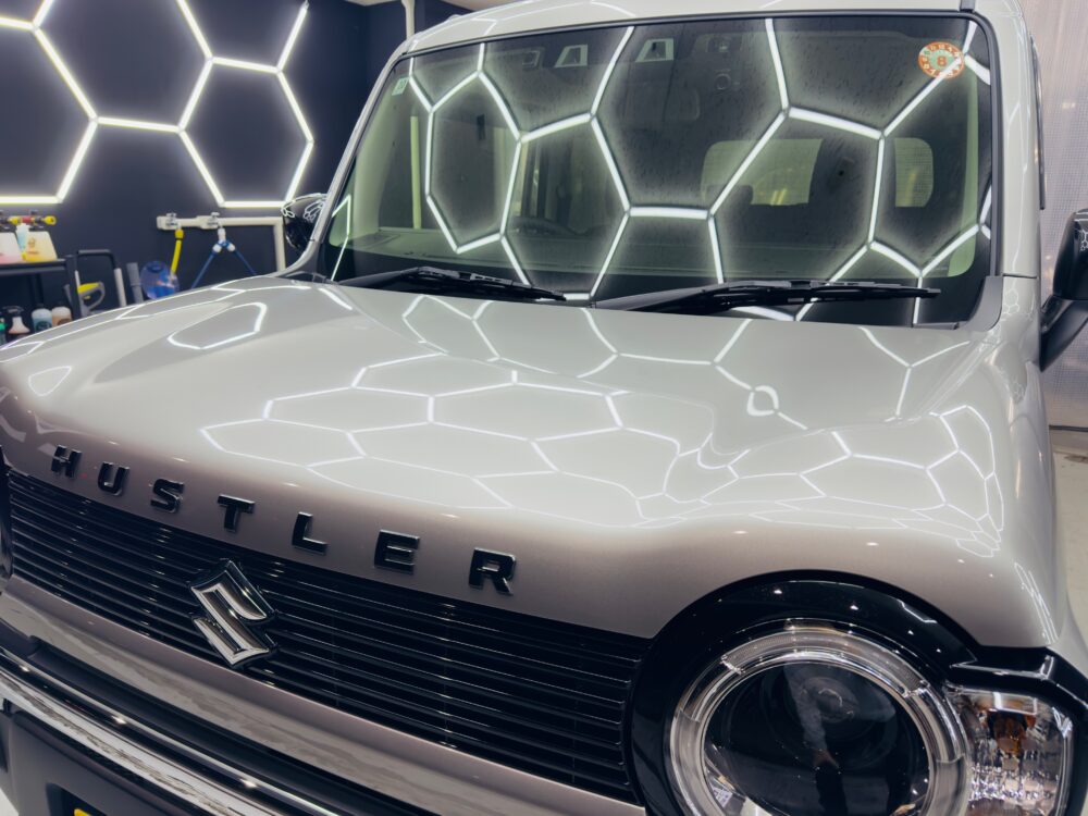 スズキ ハスラー 艶感 光沢感 横浜