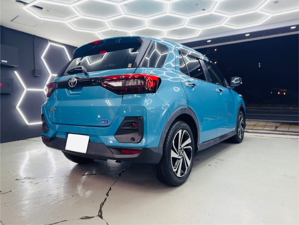 トヨタ ライズ 洗車 コーティング 安い 早い 綺麗