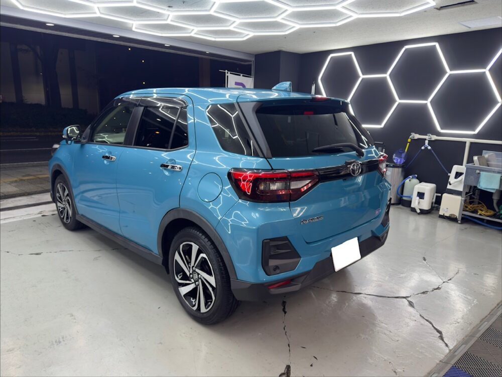 トヨタ ライズ 洗車 コーティング 横浜 西区 戸部町