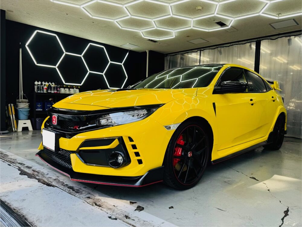 【プレミアム洗車】ホンダ シビックタイプR 横浜市磯子区