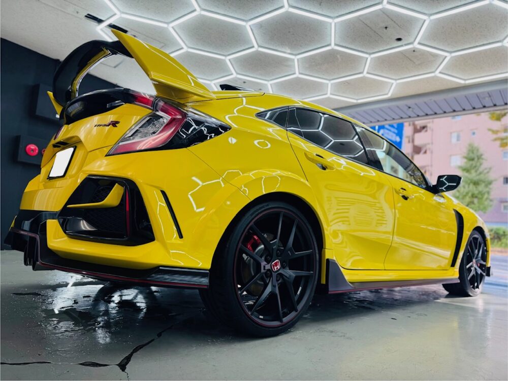 ホンダ シビック タイプR 手洗い洗車 横浜 川崎 鎌倉 藤沢 茅ヶ崎 大和 座間 綾瀬 海老名 町田 小田原