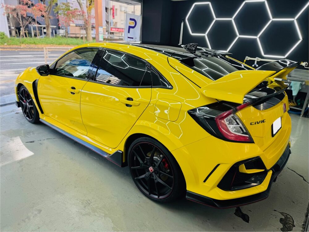 ホンダ シビック タイプR 洗車 コーティング 横浜 大田区 品川区 目黒区 世田谷区