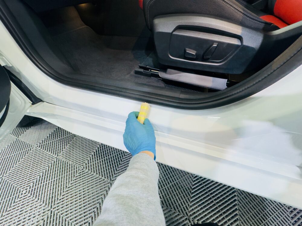 BMW X2 セラミックコーティング ステップ 横浜