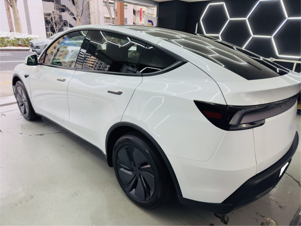 テスラモデルY 洗車 コーティング 横浜 川崎 鎌倉 藤沢 茅ヶ崎 大和 座間 綾瀬 海老名 厚木 平塚 小田原