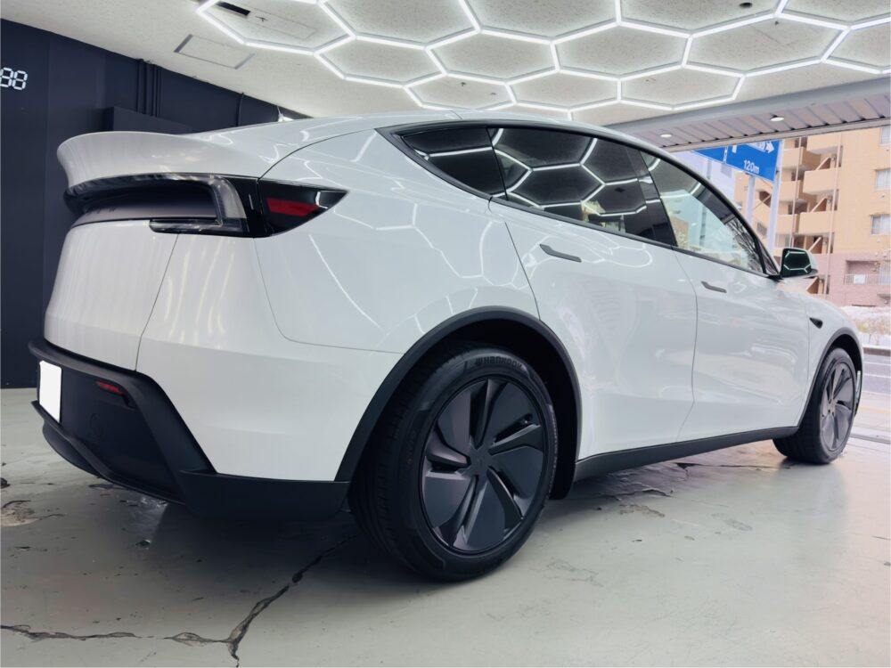 テスラモデルY コーティング 安い 早い 綺麗 横浜 大田区 品川区 目黒区 世田谷区 町田