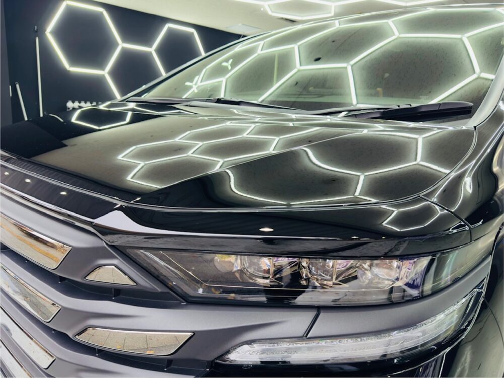 ヴェルファイア GR セラミックコーティング 艶感 光沢感