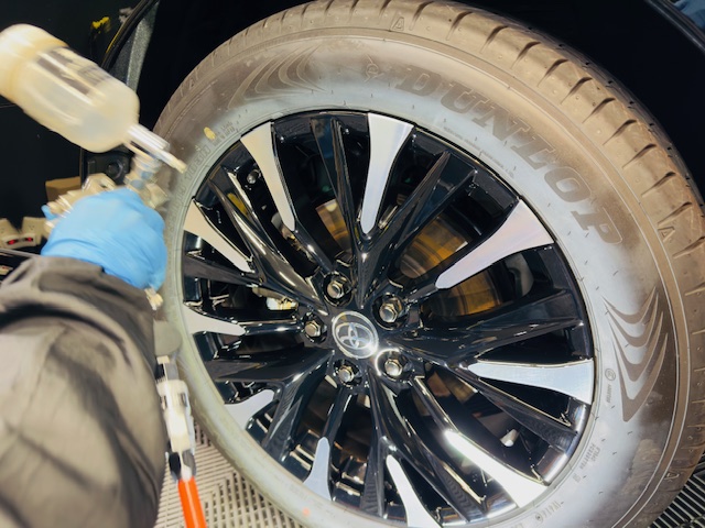 ヴェルファイア GR ホイールコーティング 横浜