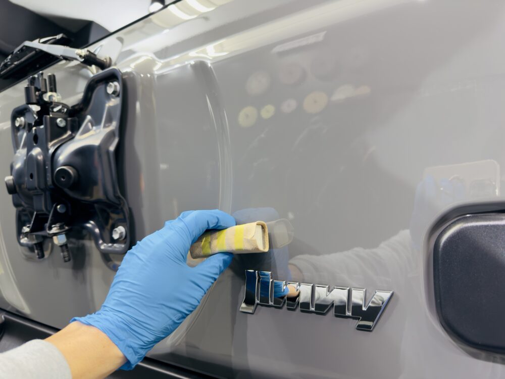 スズキ ジムニー セラミックコーティング 塗布