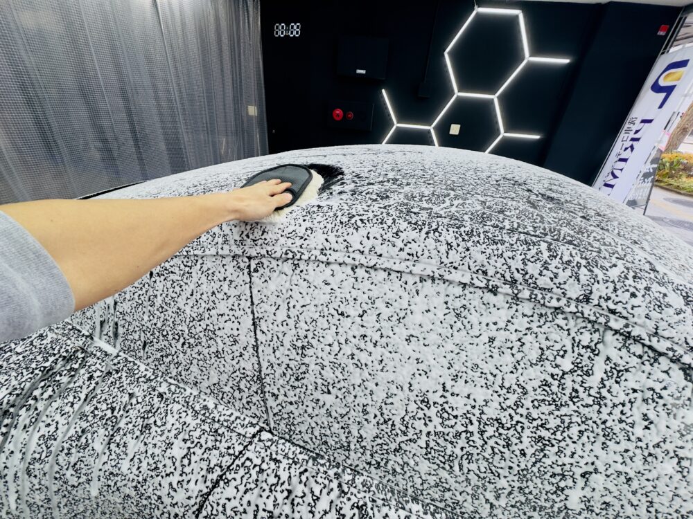 ポルシェ911 ムートングローブ ムートン洗車 横浜