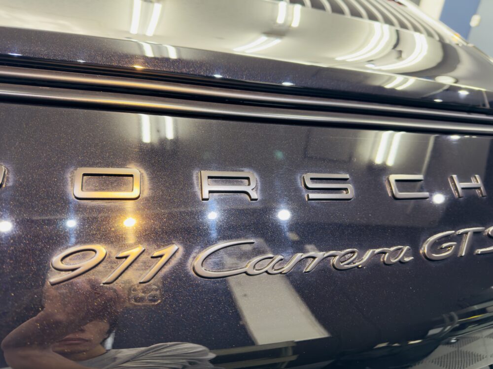 ポルシェ911 水シミ くすみ