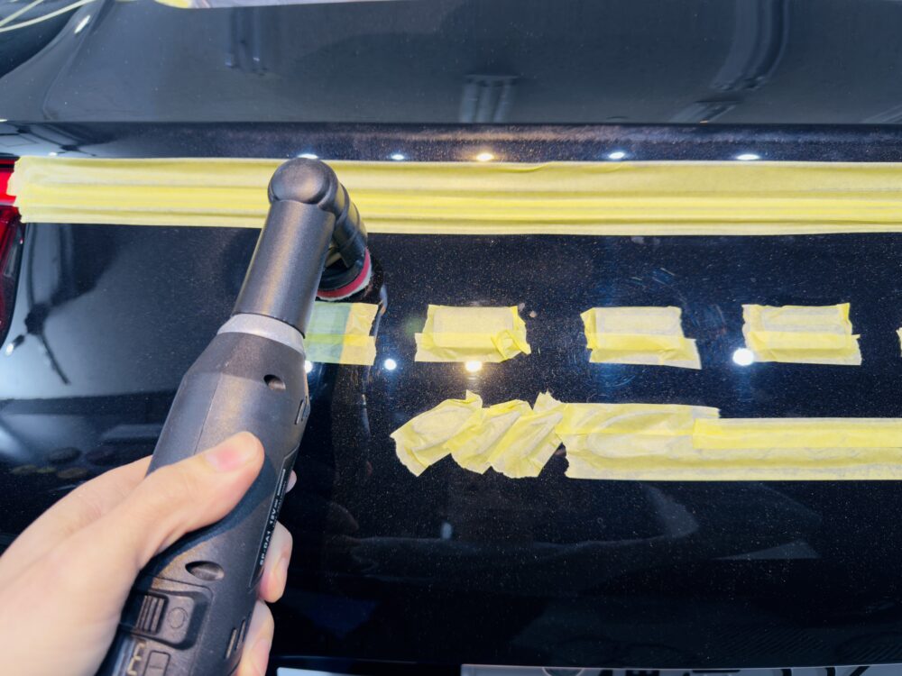 ポルシェ911 ポリッシャー 磨き