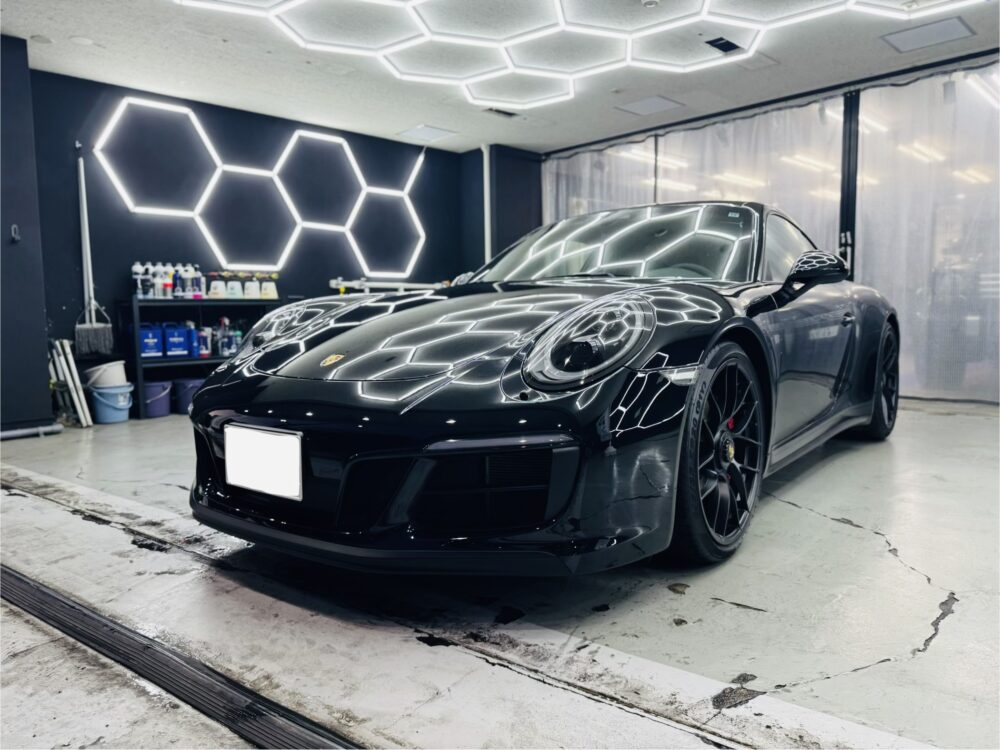 【PRIMEセラミックコーティング】ポルシェ 911 プライムセラミックコーティング他 横浜市西区