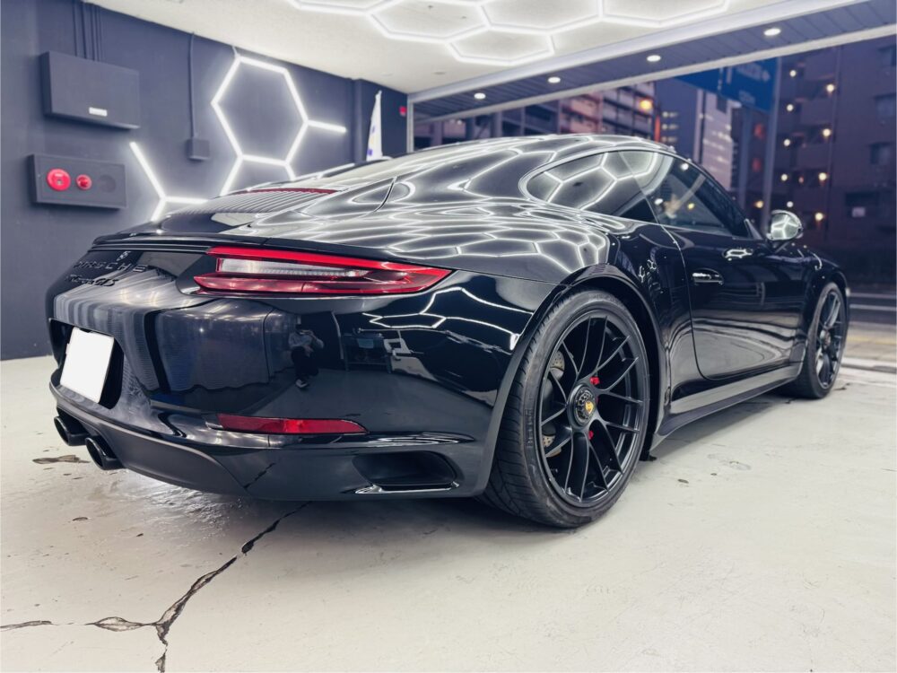 ポルシェ911 コーティング 横浜 大田区 品川区 目黒区 世田谷区 町田