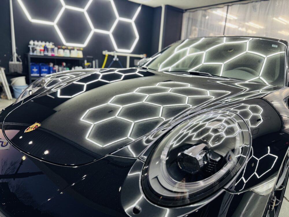 ポルシェ911 セラミックコーティング 艶感 光沢感 横浜