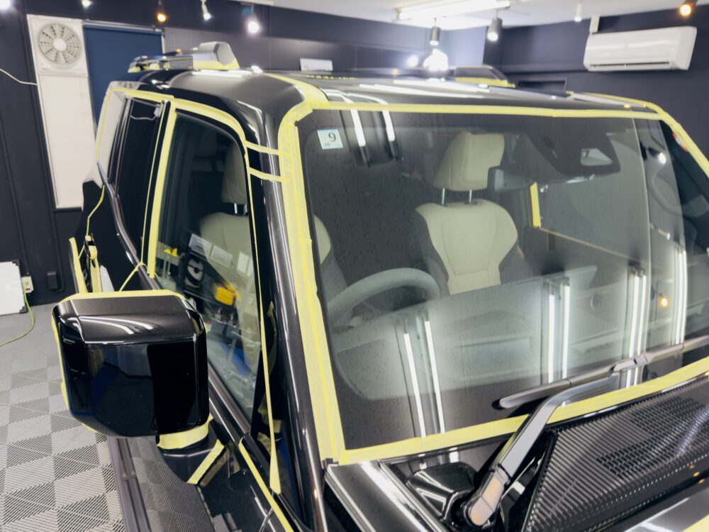 レクサス GX マスキング 養生