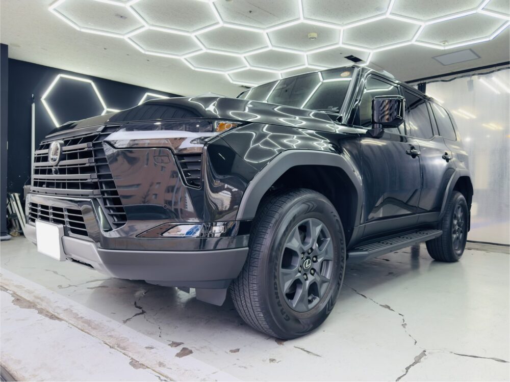 【PRIMEセラミックコーティング】レクサス GX プライムセラミックコーティングEXE他 横浜市中区