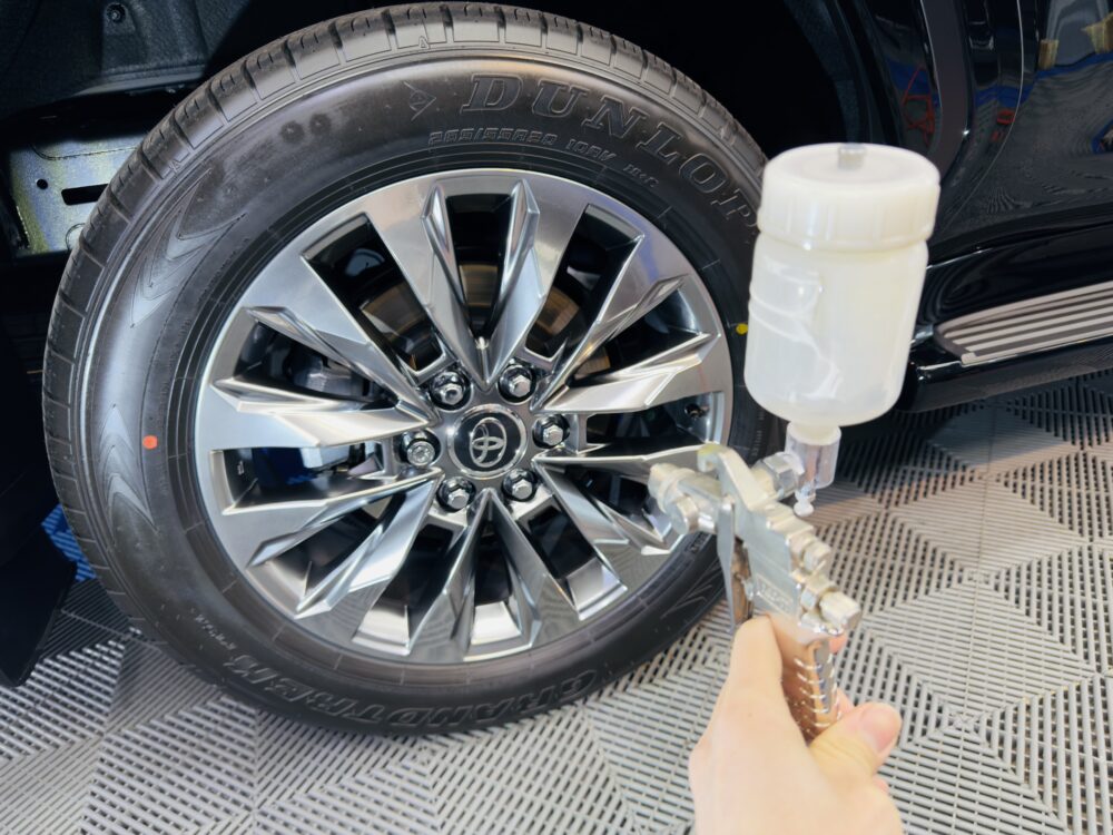 ランドクルーザー300 ホイールコーティング 横浜