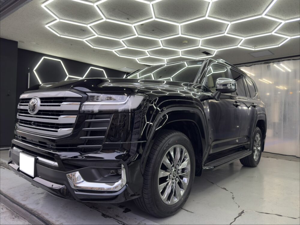 【PRIMEセラミックコーティング】トヨタ ランドクルーザー300 プライムセラミックコーティング他 横浜市中区