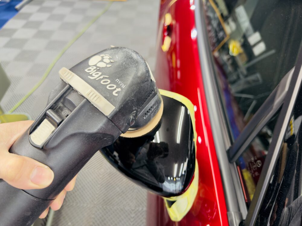 マツダロードスター 磨き 艶出し 横浜