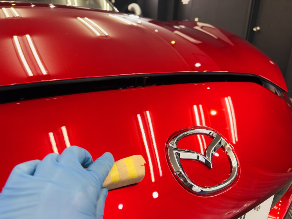 マツダロードスター セラミックコーティング 塗布 横浜