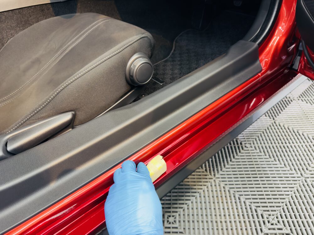 マツダロードスター ドア内側コーティング 横浜