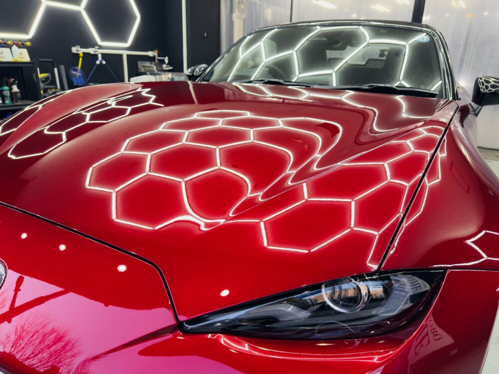 マツダロードスター コーティング 艶感 光沢感 横浜